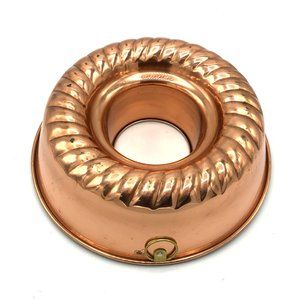 Bundt Cake Pan, 9 Inches, Copper Plated, ODI Made In Korea